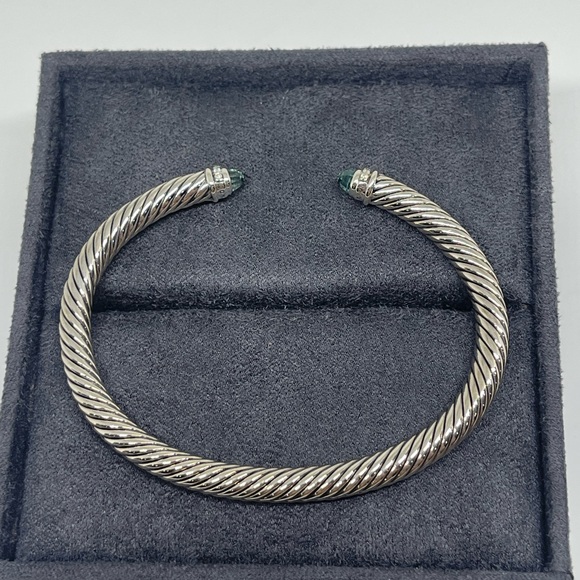 David Yurman Cable Classics 5mm Bracelet with Diamonds - Picture 4 of 10